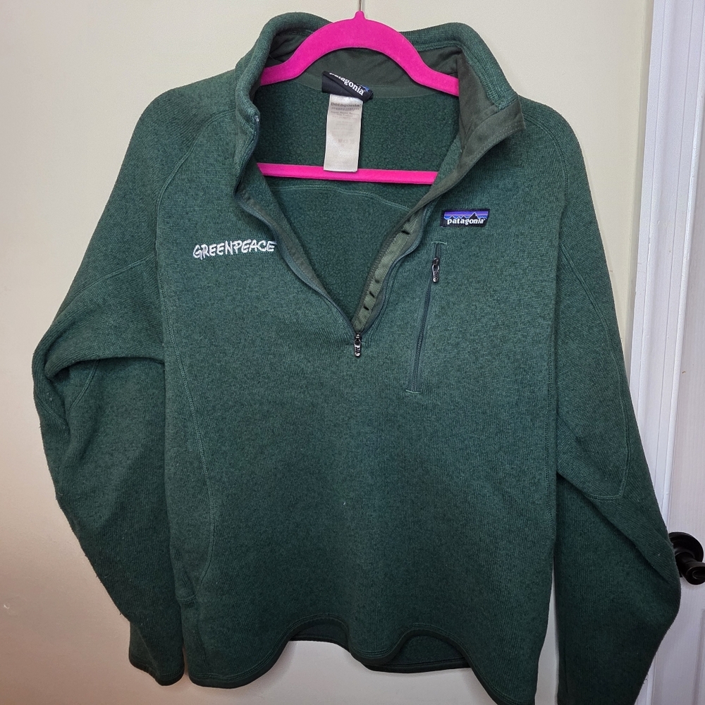 Patagonia Green Fleece Sweater